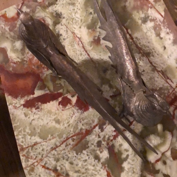 EXIMIOUSLondon centerpiece Etched Pair - Picture 6 of 8